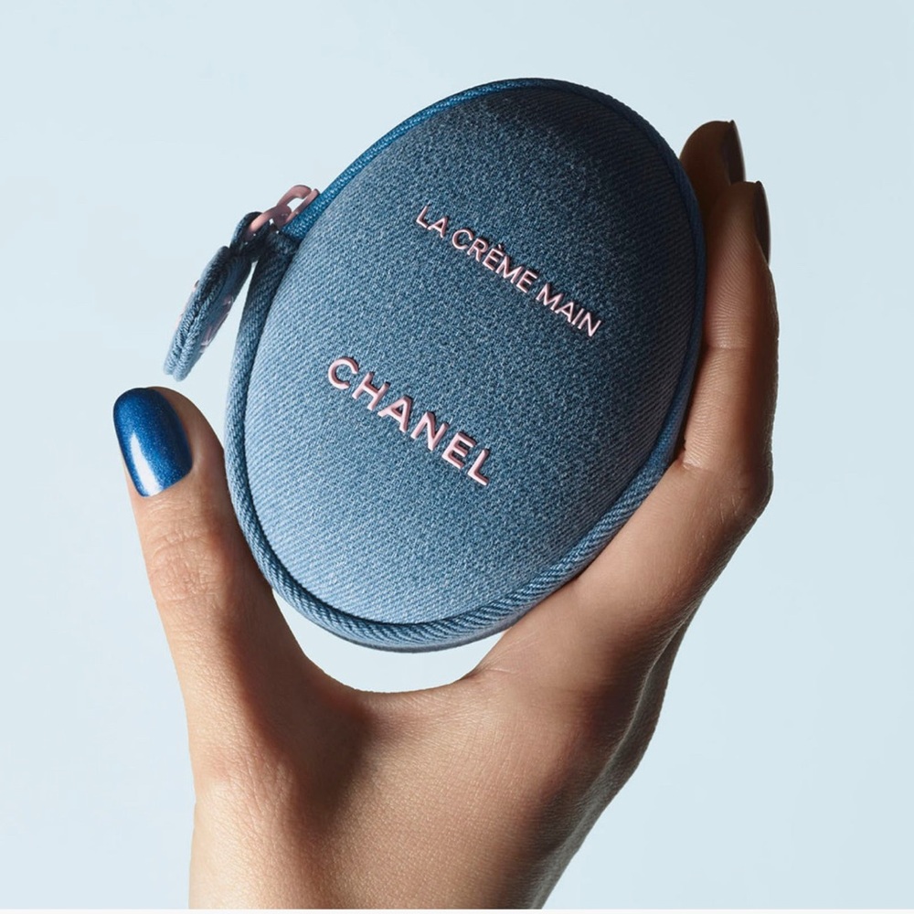 CHANEL La Crème Main with Denim pouch-Limited & Chanel gift Box - Picture 3 of 5